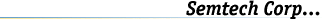 Semtech Corporation